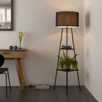 Home Tripod Standing Modern Floor Lamp For Living Room, Bedroom