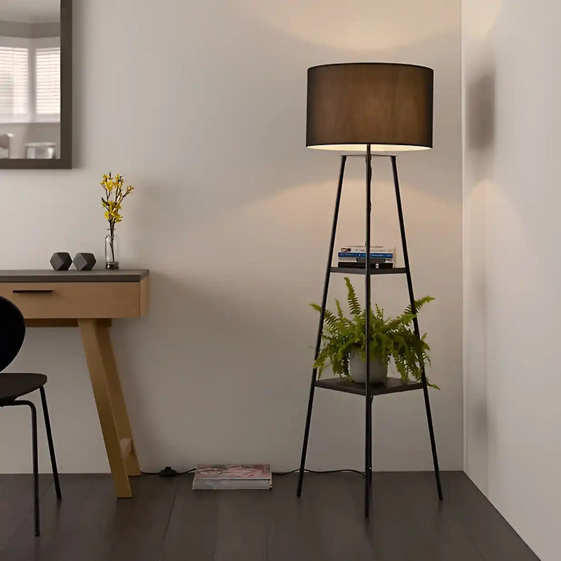 Home Tripod Standing Modern Floor Lamp For Living Room, Bedroom