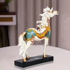 Stallion King Horse Statue Decorative Table Decor Showpiece