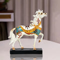 Stallion King Horse Statue Decorative Table Decor Showpiece