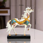 Stallion King Horse Statue Decorative Table Decor Showpiece