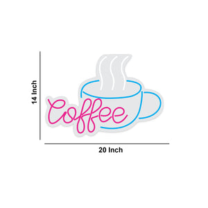 Hot Coffee Cup Neon Sign LED Light