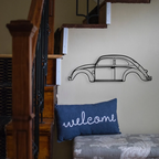 Iconic Vintage Car Metal Wall Art for Car Lovers