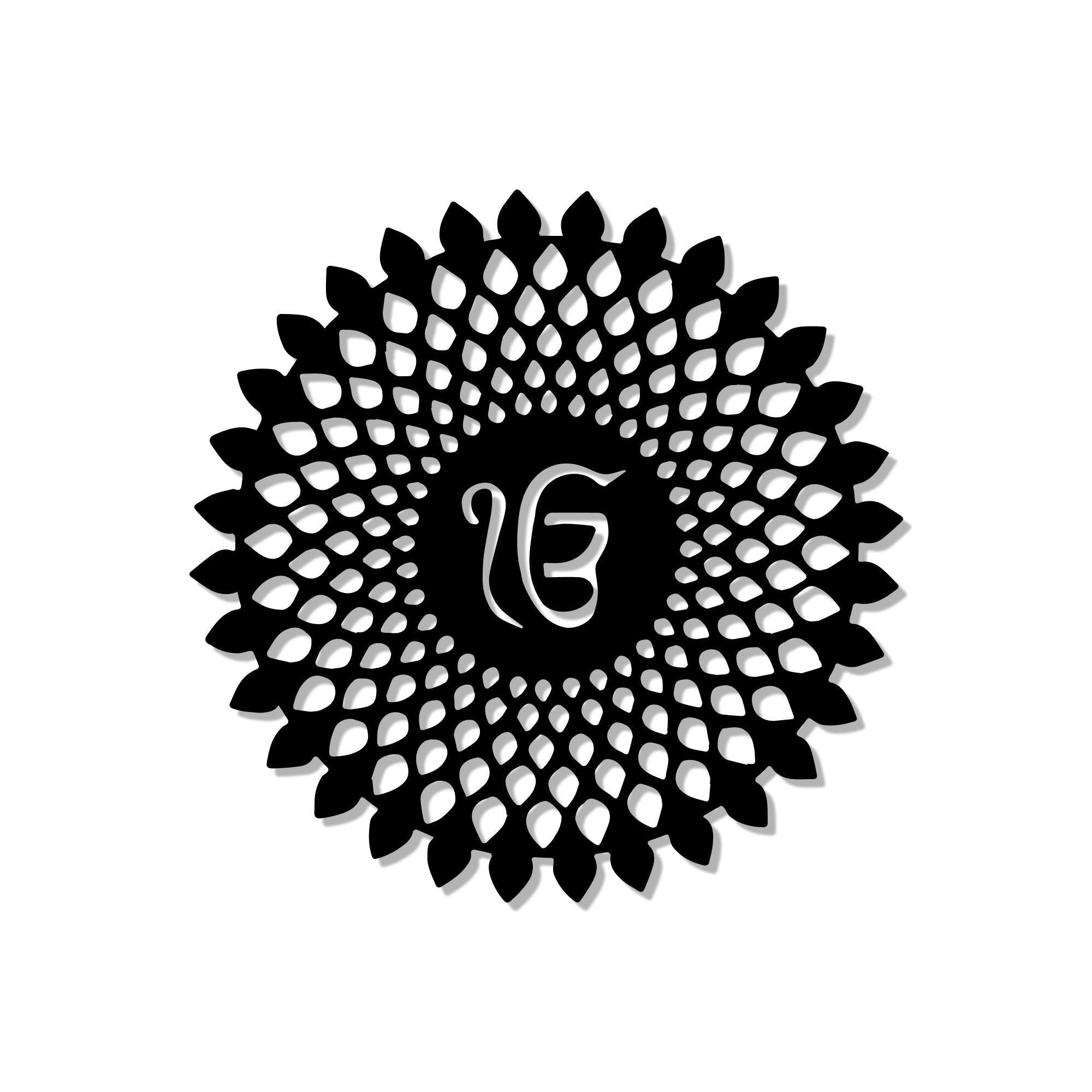 Ikk Onkaar Sacred Sikh Symbol Metal Art Wall Decor