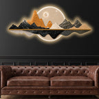 illuminated-gold-black-mountain-full-moon-crystal-glass-backlit-led-painting