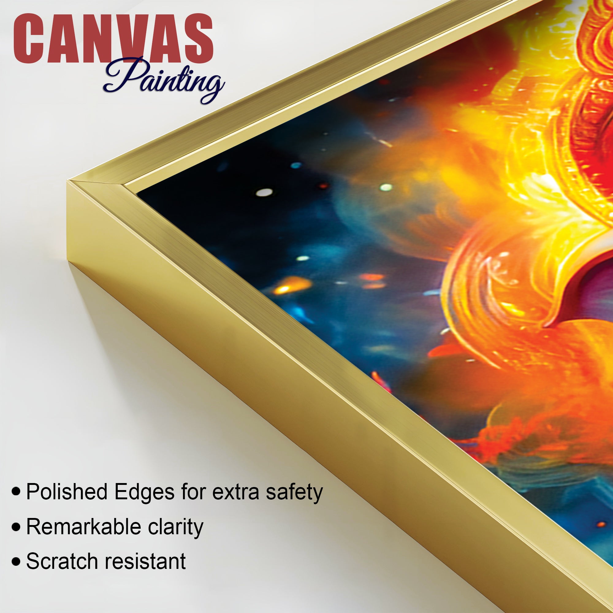 Indian Ganesh Ji Home Decoration Painting