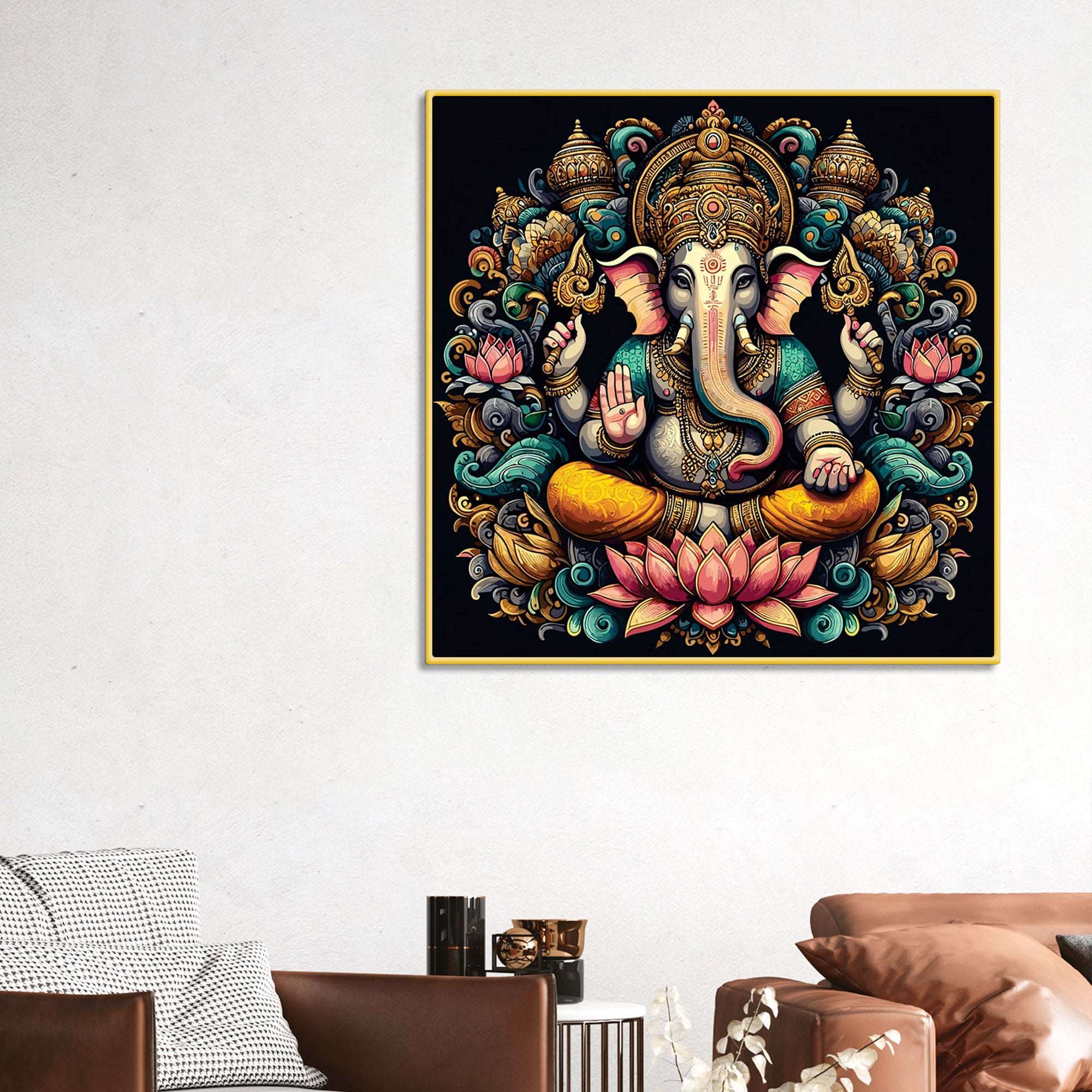  indian-ganesha-wall-artwork-painting