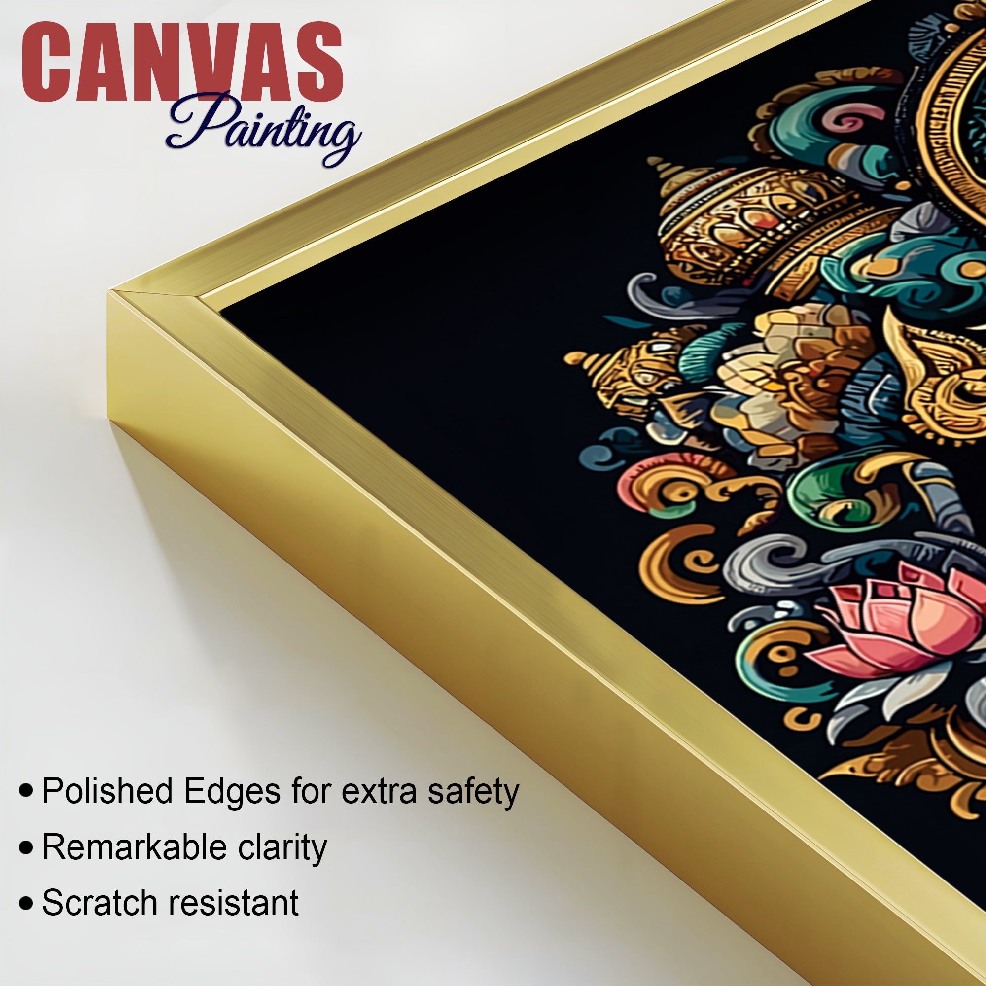 Indian Ganesha Wall Artwork Painting