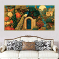 indian-heritage-peacock-in-secret-garden-of-a-palace-canvas-wall-painting