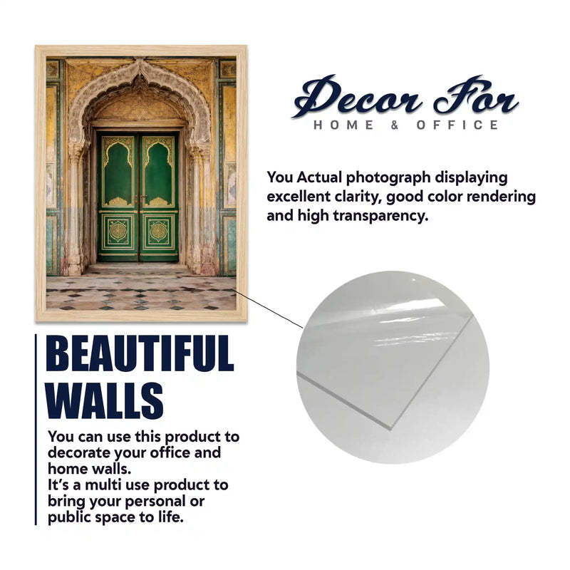 Indian Palace Wall Art Frame Set of 6