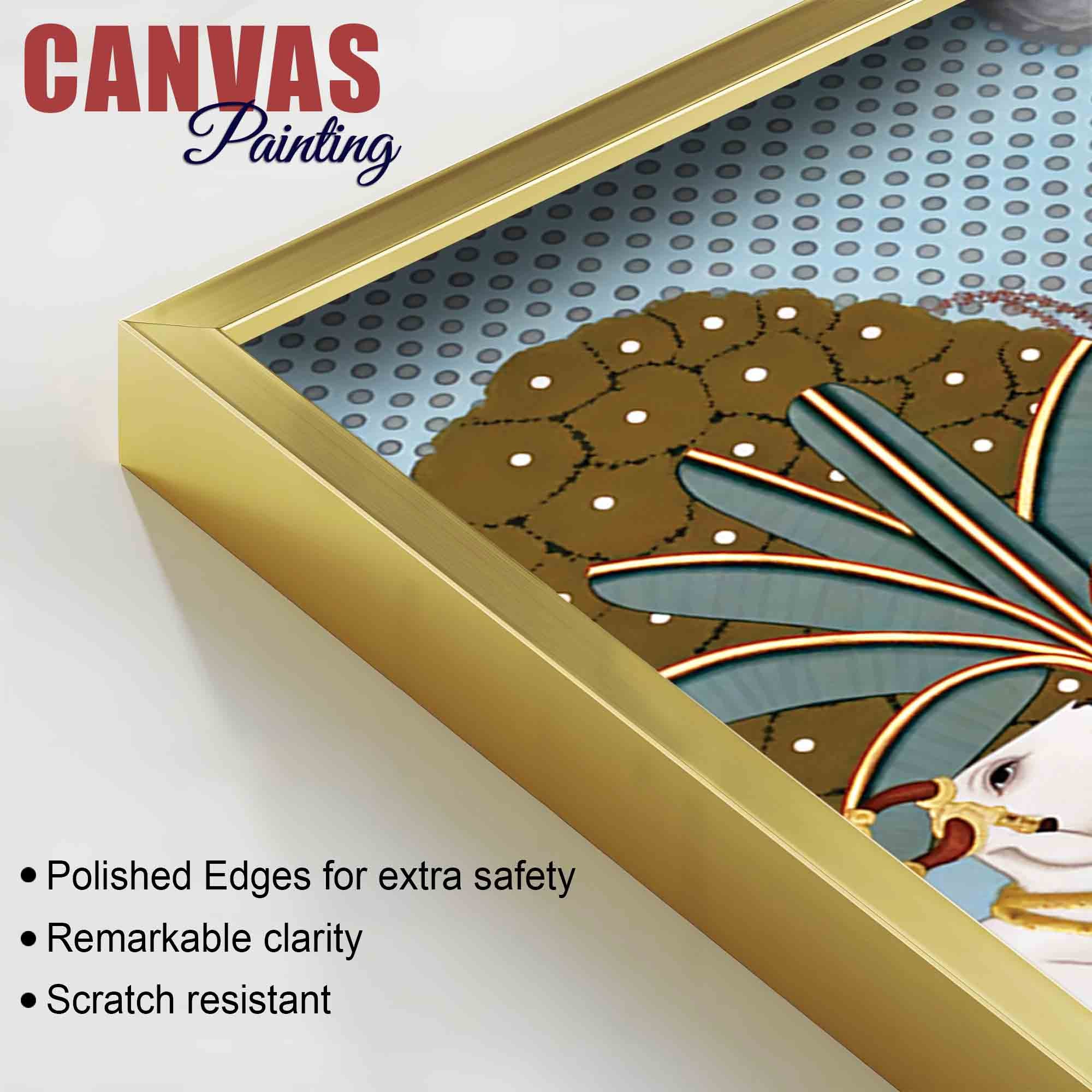 Indian Pichwai Radha Krishna Wall Painting | Living Room Décor