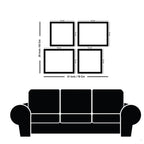 Indian Pichwai Wall Art Frame Set of 4