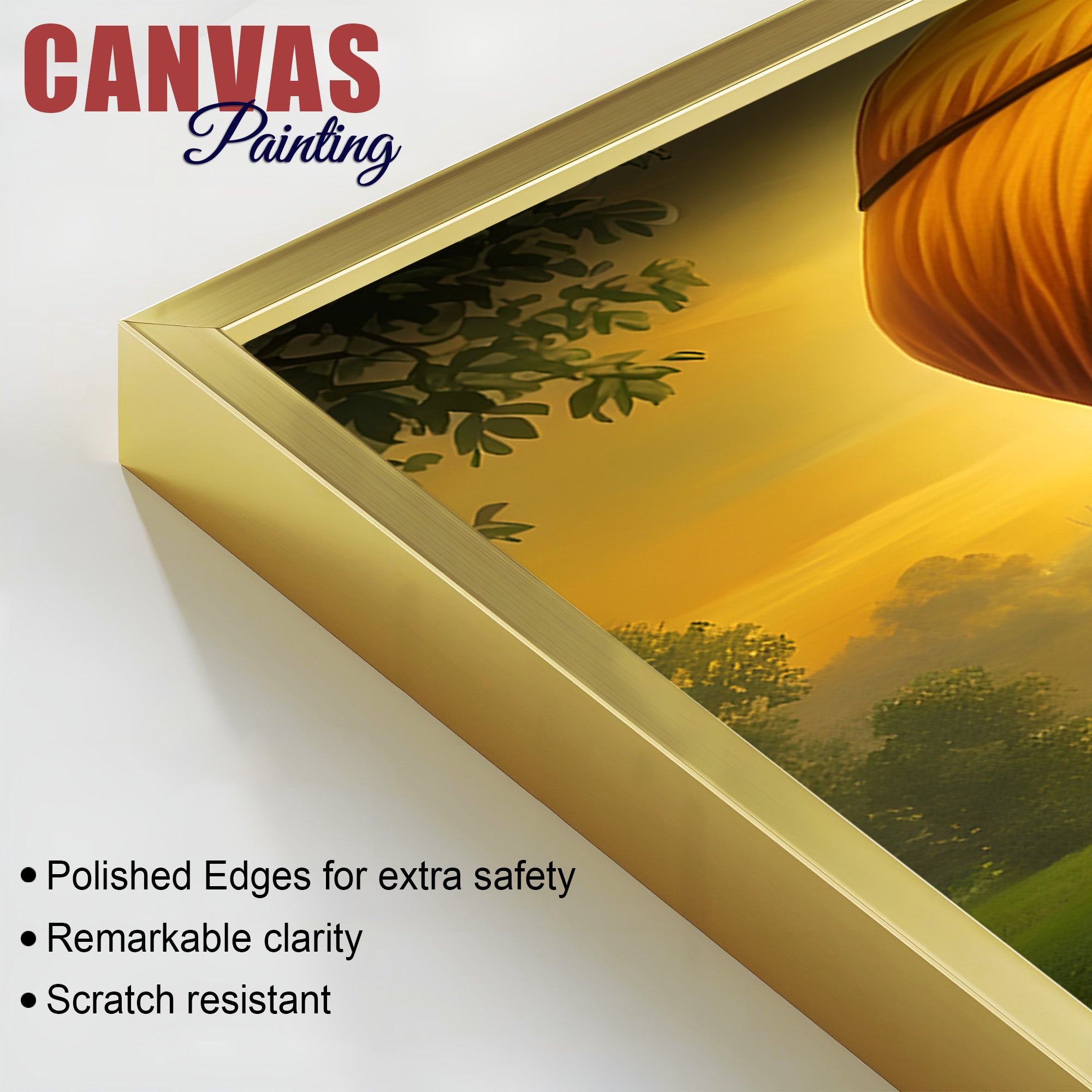 Indian Sikh Spiritual Painting Guru Nanak Dev Ji