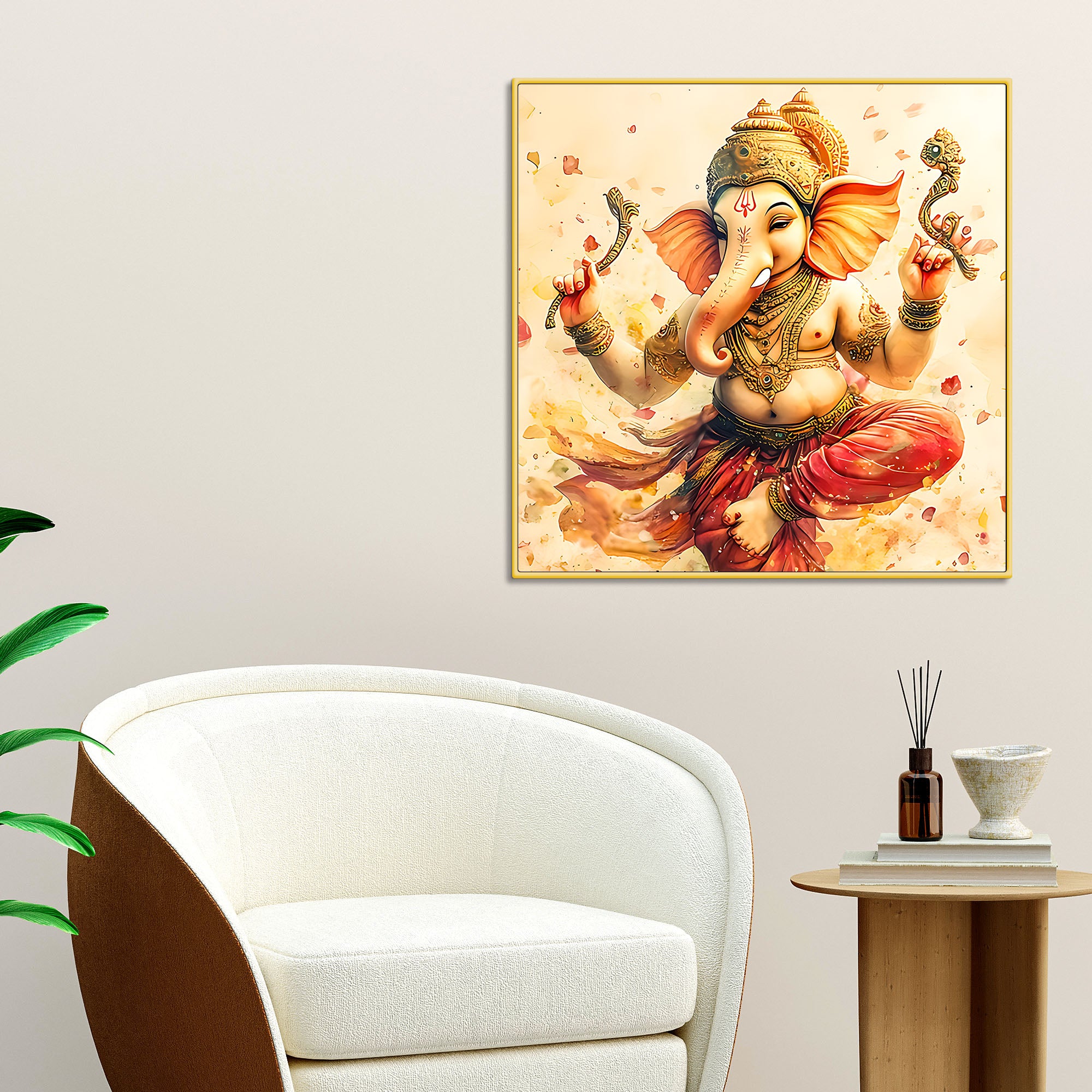 Indian Traditional Ganpati Painting for Home & Office
