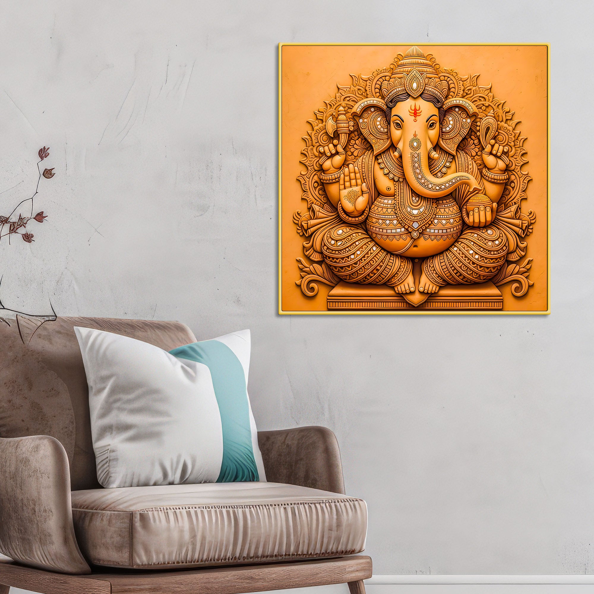 indian-traditional-lord-ganesha-wall-painting
