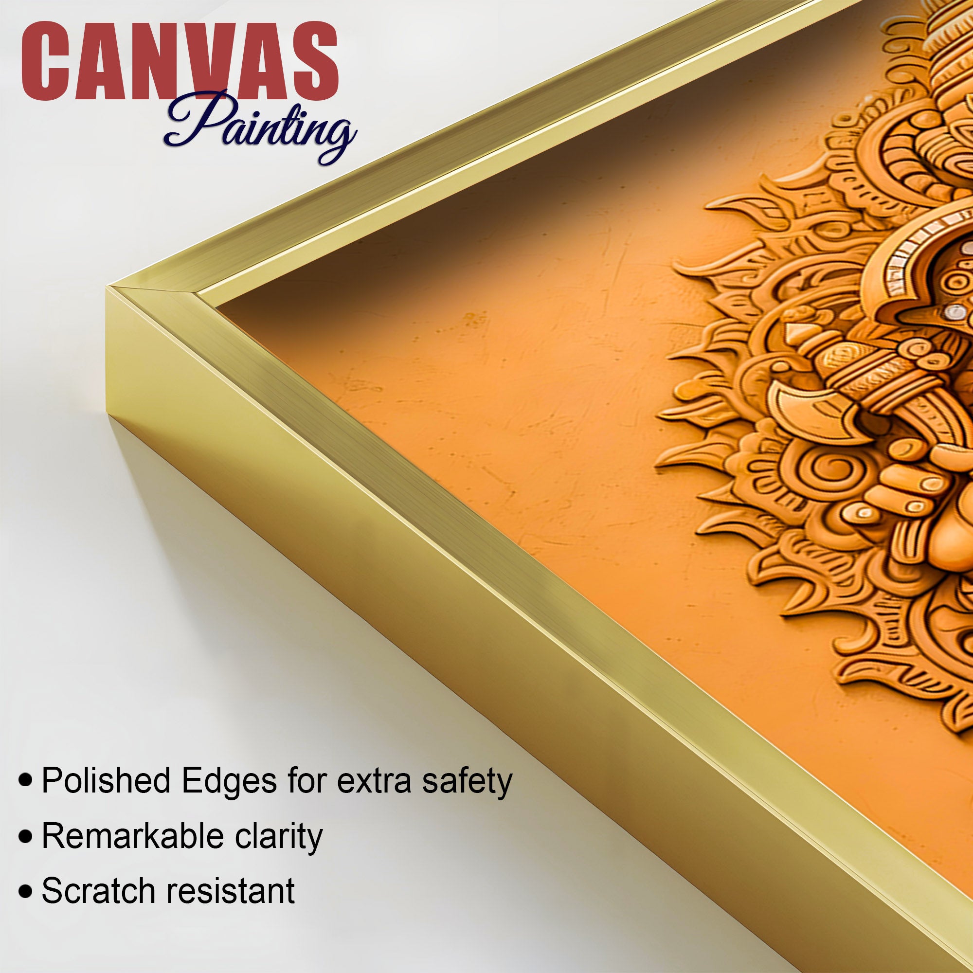 Indian Traditional Lord Ganesha Wall Painting