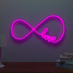 Infinity Love Design Neon LED Light