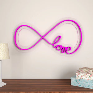 Infinity Love Design Neon LED Light