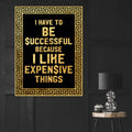 inspirational-success-quote-wall-art-premium-black-gold-home-decor