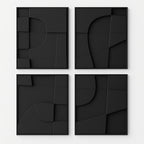 Interlocking Geometry 3D Wall Art Home Decor