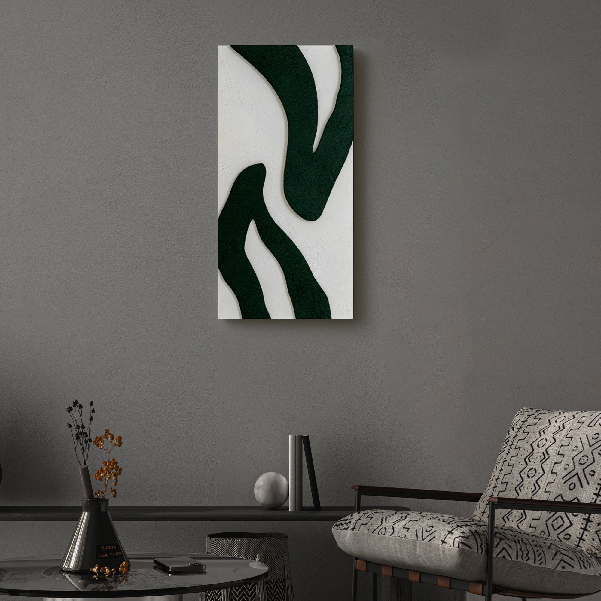 Interwoven Forms 3D Wall Art Home Decor