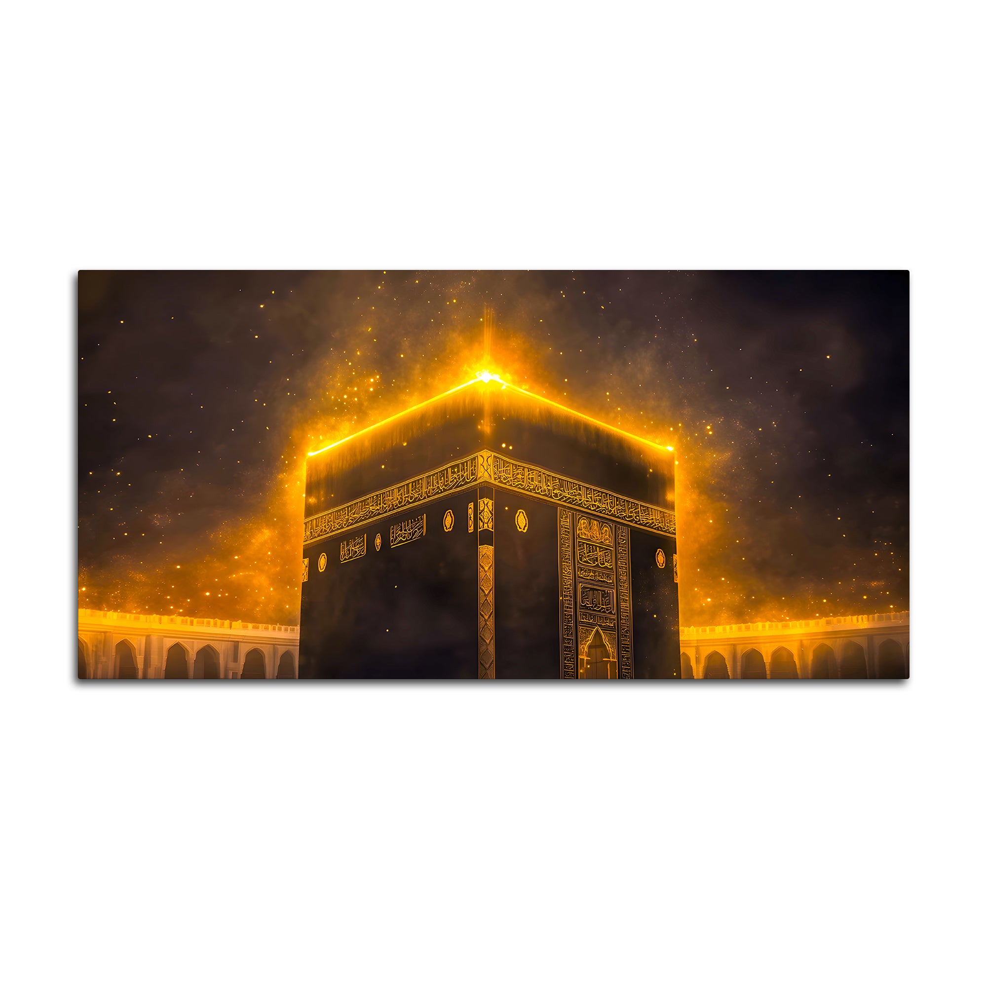 Islamic Kaaba Night Glow Wall Décor Painting