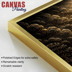 Jesus Christ Embracing Lambs Metallic Look 3D Canvas Wall Painting
