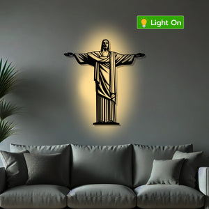 Jesus Christ the Redeemer Metal Art Wall Decor