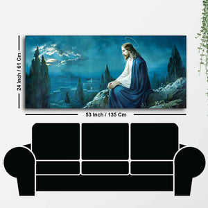 Jesus in the Gethsemane Garden Canvas Wall Painting