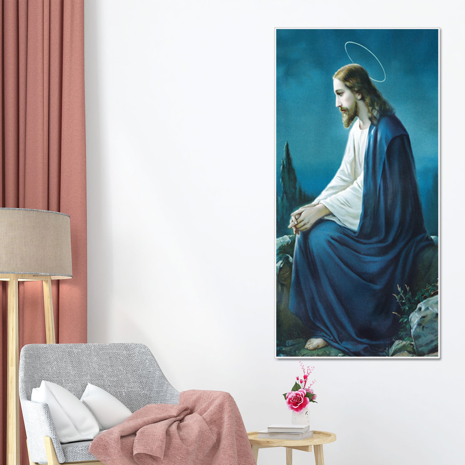 Jesus in the Gethsemane Garden Canvas Wall Painting