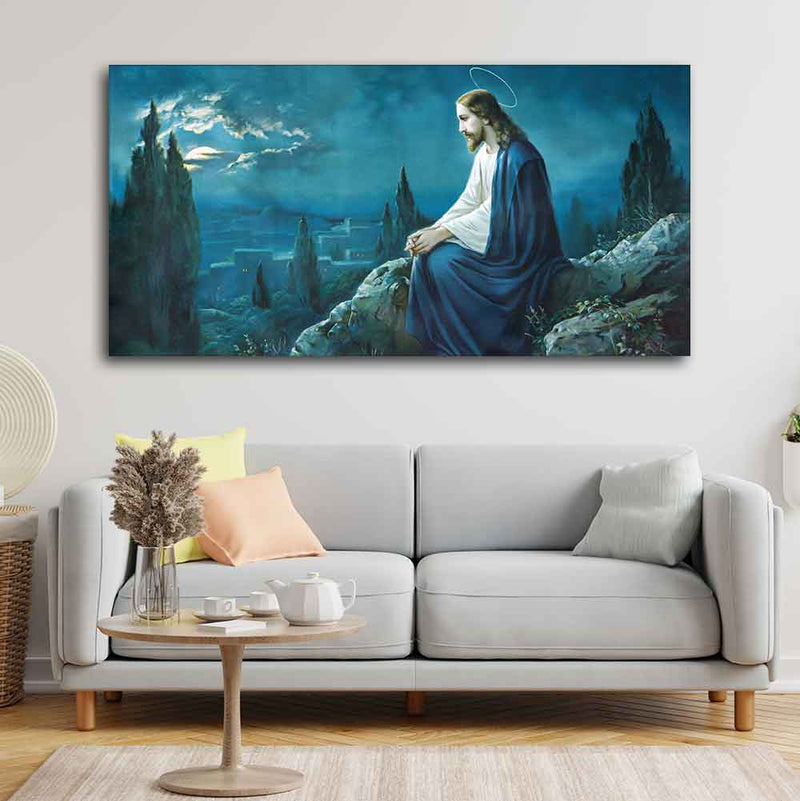 Jesus in the Gethsemane Garden Wall Painting