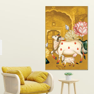 kamdhenu-gau-mata-canvas-painting-spiritual-home-decor