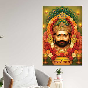 khatu-shyam-ji-canvas-painting-spiritual-home-decor