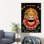 khatu-shyam-ji-traditional-canvas-painting-pooja-room-wall-art