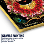 Khatu Shyam Ji Traditional Canvas Painting | Pooja Room Wall Art