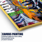 King Without Crown CR7 Cotton Canvas Wall Painting