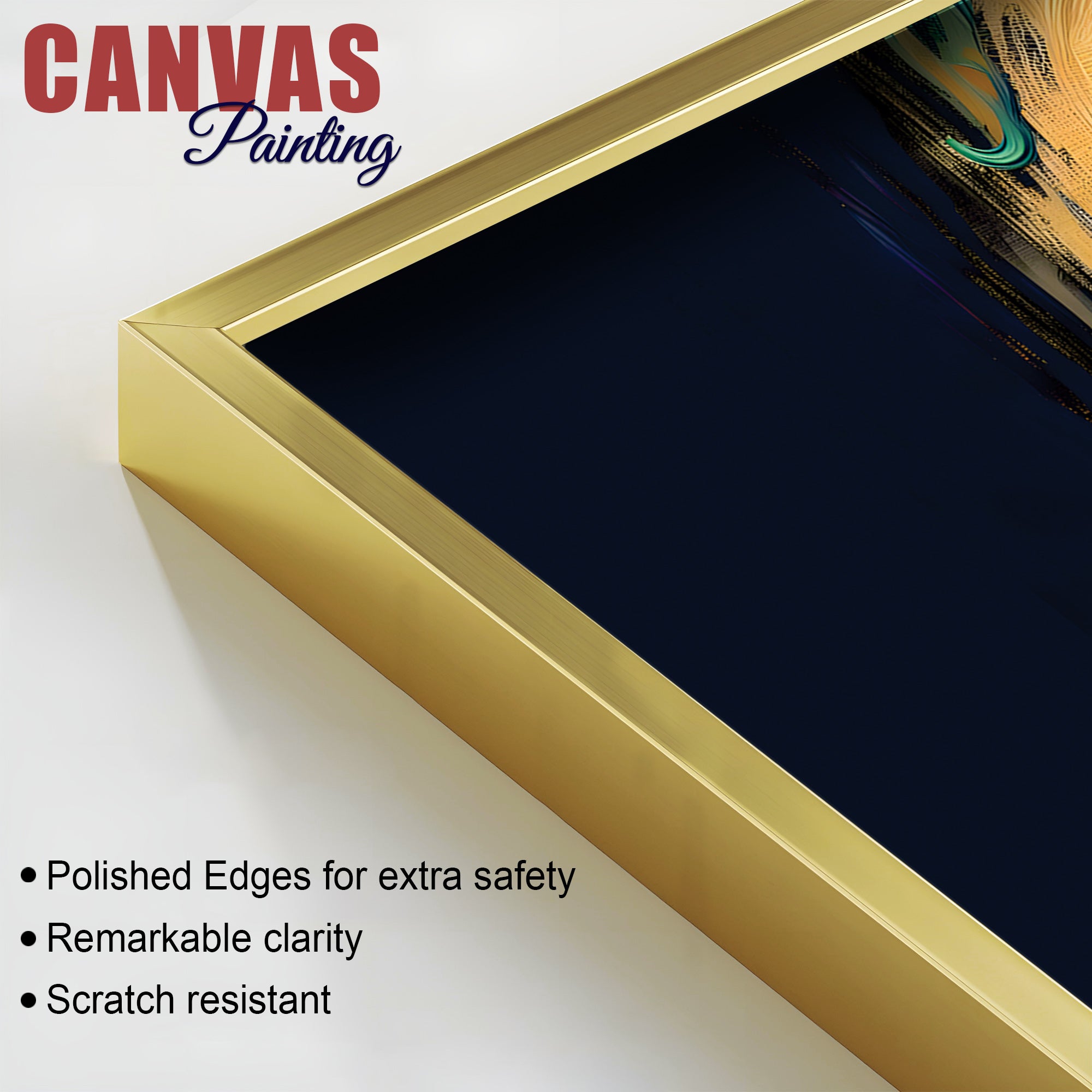 Krishna Calm Face Spiritual Painting