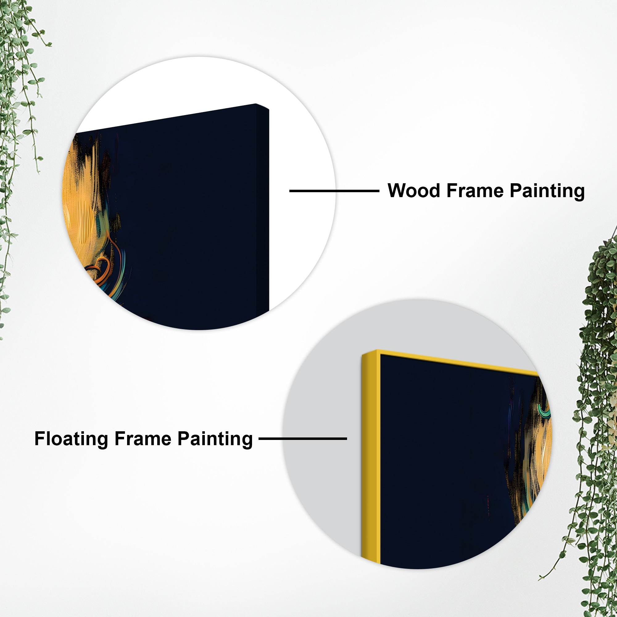 Krishna Calm Face Spiritual Painting