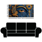 Krishna Divine Eye Spiritual Painting for Decoration