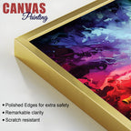 Krishna Flute Vibrant Color Wall Painting