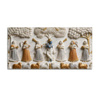 Krishna in Vrindavan with Gopis 3D Canvas Wall Painting