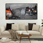 Lake view Nature Scenery Wall Painting