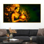 Lakshmi Mata Wall Home Décor Painting