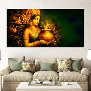 Lakshmi Mata Wall Home Décor Painting