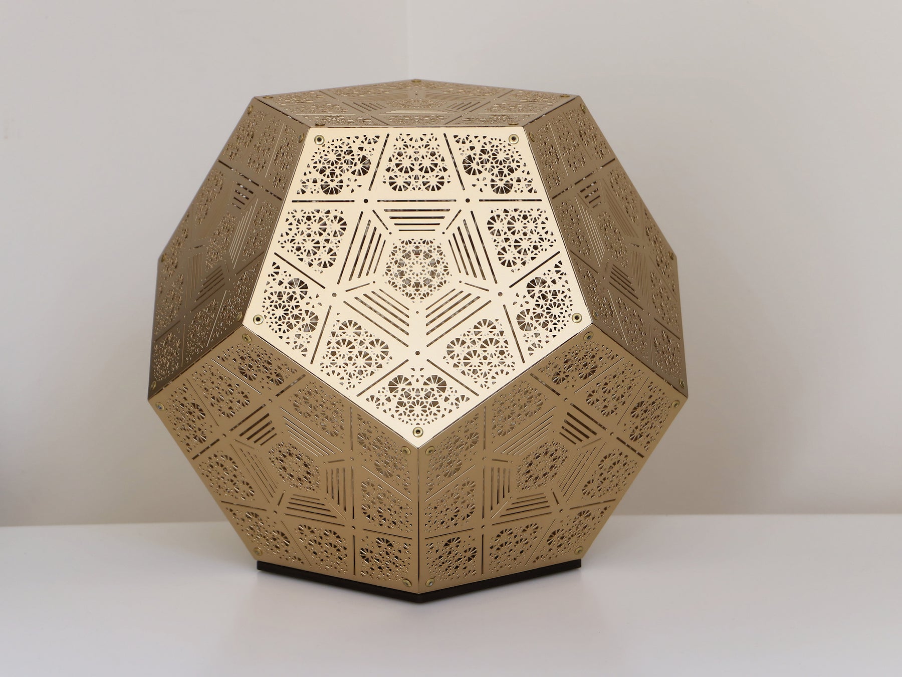 Laser-Cut Decorative Table Light
