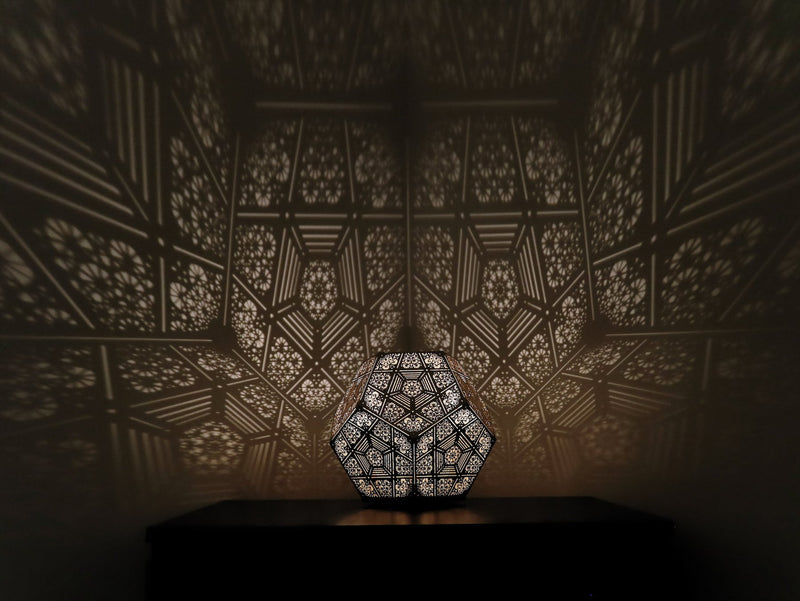 Laser-Cut Decorative Table Light