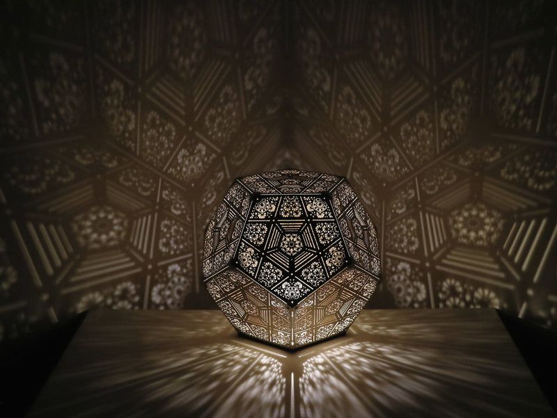 Laser-Cut Decorative Table Light