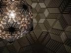 Laser-Cut Hanging Shadow Lamp