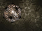 Laser-Cut Hanging Shadow Lamp