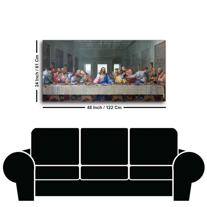 Last supper of Jesus Wall Painting